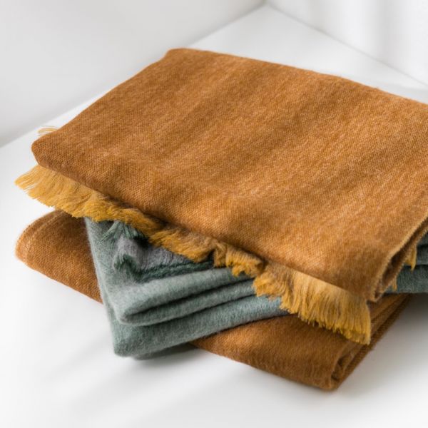 BUFANDY | Sjaal Solid - Ocher Brown